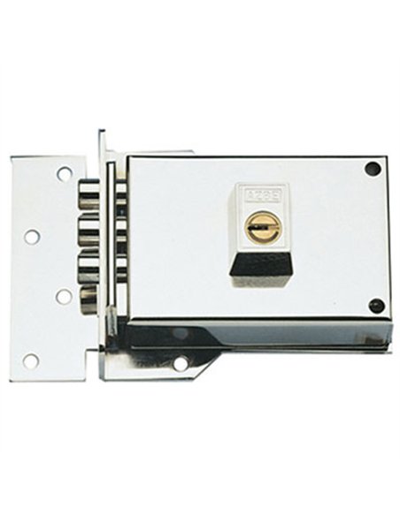 CERRADURA SEGURIDAD 7-OWF IZQ CROMO YALE