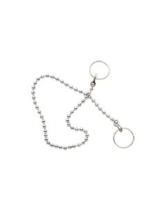 Bolsa 25 cadena bolas 40cm c/anilla para lavabo 85104 cis