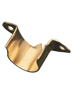 CAJA 200 SOPORTE TUBO ARMARIO LATON 20mm 740 AMIG 2