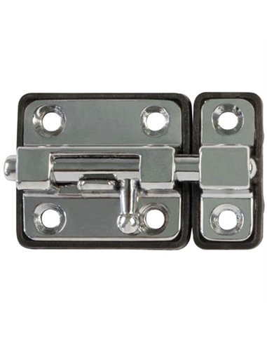 PASADOR CERROJO PEQUEÃ‘O CROMO 35mm MOD. 383 AMIG 2859