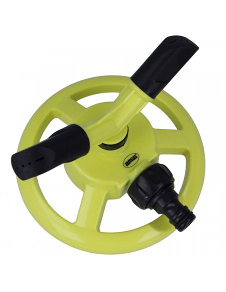Aspersor rotativo base 2 brazos abs 150mm 24376 amig