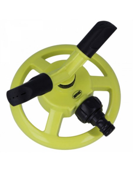 Aspersor rotativo base 2 brazos abs 150mm 24376 amig