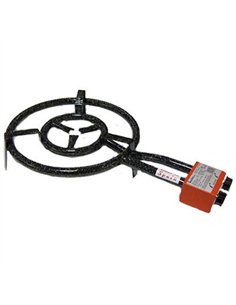 PAELLERO GAS BUTANO 300-2 2 FUEGOS IDEAL GARCIMA 2