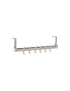 COLGADOR PERCHA PARA PUERTAS BLANCO 55cm 604049 CUNCIAL