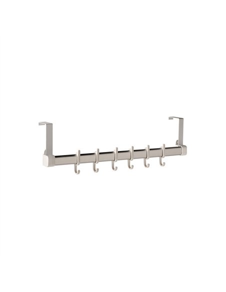 COLGADOR PERCHA PARA PUERTAS BLANCO 55cm 604049 CUNCIAL