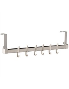 COLGADOR PERCHA PARA PUERTAS BLANCO 55cm 604049 CUNCIAL 2