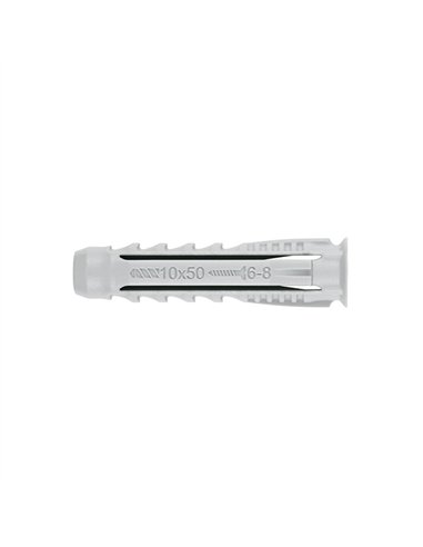 CAJA 100 TACO NYLON SX 4 SEGMENTOS 8x40mm TN4S08 INDEX