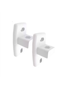 Juego 2 soporte pared toldo blanco 10433 micel