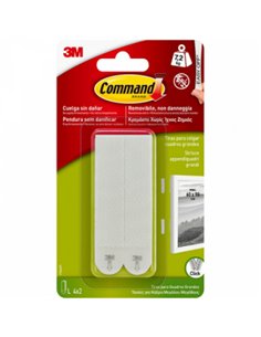 BLISTER 4 JUEGOS TIRAS COLGAR CUADROS 7,2kg 17206 COMMAND 3M 2