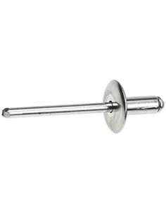 CAJA 250 REMACHES ALUMINIO CABEZA ANCHA 14mm 4,8x16mm 2