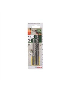 JUEGO 3 BROCAS PARED UNEO 5-6-8mm BOSCH