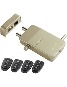 CERROJO INVISIBLE CON ALARMA DORADO CI10D-AL ARREGUI 2