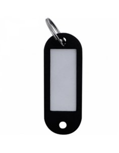 BOLSA 100 LLAVEROS TARJETEROS PLAS COLOR NEGRO A-470 2
