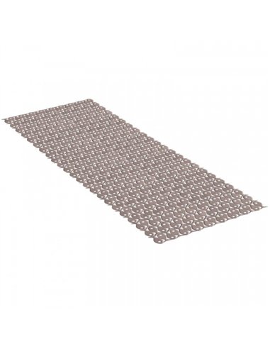 Alfombra baño 97x36cm vison piscis 5511502 tatay