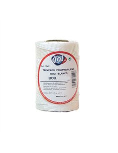 BOBINA 50mt CUERDA ALBAÃ‘IL BLANCA 716150