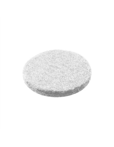 BLISTER 10 DISCOS FIELTRO ADH. BLANCO 22mm 23155 AMIG