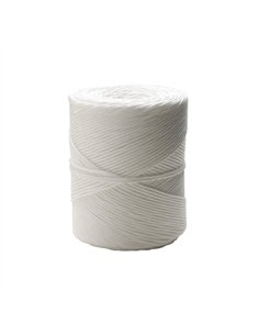 ROLLO CUERDA RAFIA 2 CABOS BLANCA 750gr