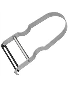 Pelador de verduras inoxidable 677007000 metaltex 2