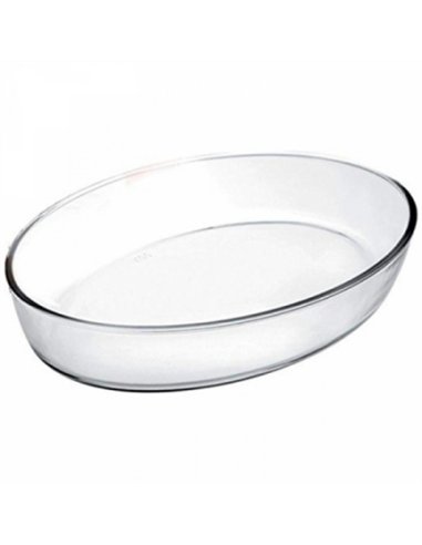 FUENTE OVAL BOROSILICATO 30x21cm 2,2lt 480130 IBILI