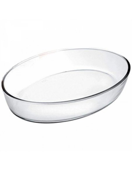 FUENTE OVAL BOROSILICATO 30x21cm 2,2lt 480130 IBILI