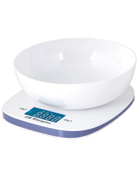 BALANZA COCINA DIGITAL 5Kg PC-1014 ORBEGOZO