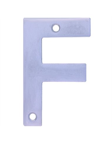 LETRA F INOX 10cm 6767 AMIG
