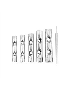 JUEGO 6pz LLAVES TUBO CHAPA 8-17mm 35D191 TOP TOOLS