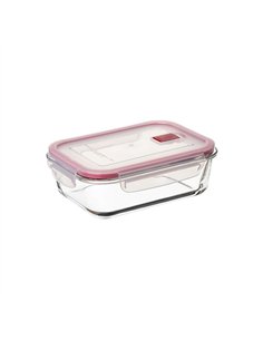 TAPER HERMETICO BOROSILICATO RECTANGULAR 1,1lt 1161709 TATAY