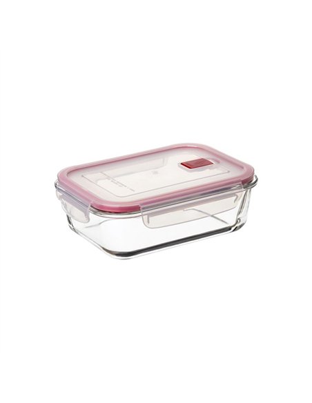 TAPER HERMETICO BOROSILICATO RECTANGULAR 1,1lt 1161709 TATAY