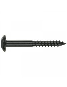 Caja 100 tornillo inviolable 7x50mm negro inn7050 index