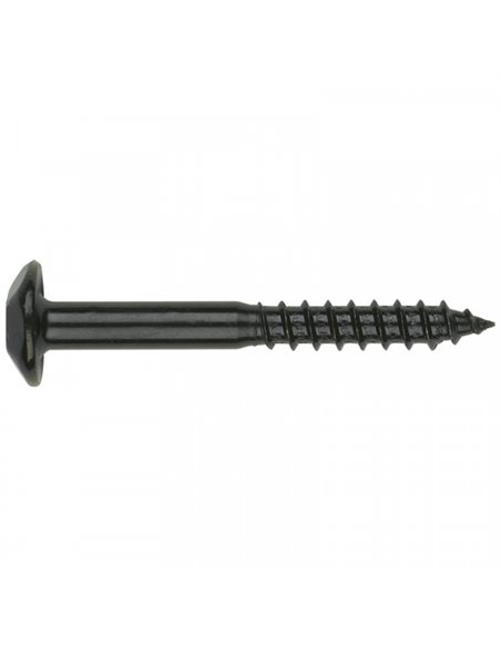 CAJA 100 TORNILLO INVIOLABLE 7x50mm NEGRO INN7050 INDEX