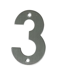 NUMERO 3 INOX 10cm 6771 AMIG 2