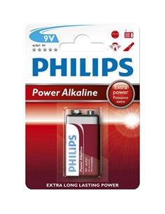 PILA 6LR61 9V POWER ALKALINE PHILIPS 2