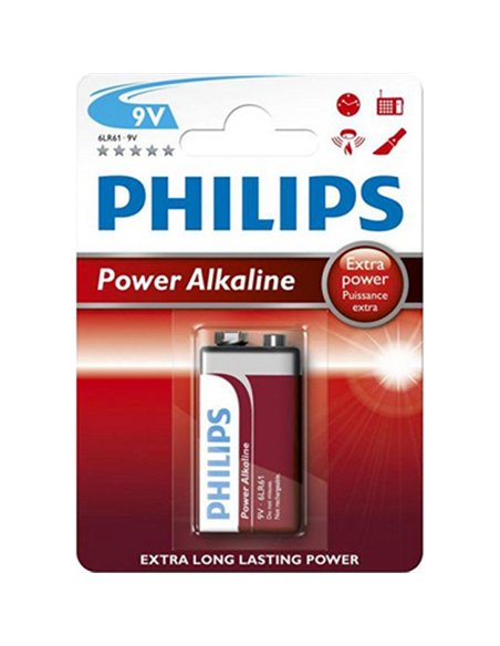 Pila 6lr61 9v power alkaline philips