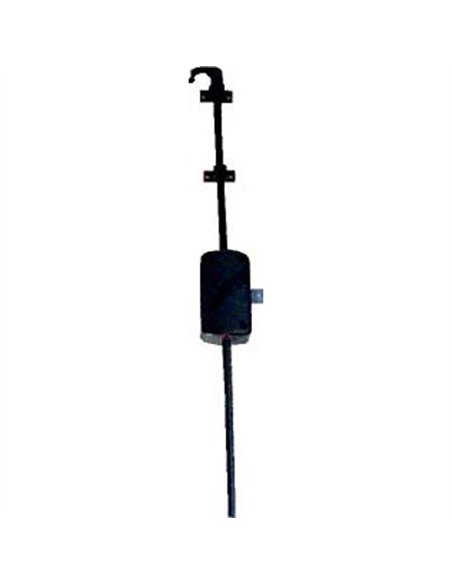 CERRADURA FALLEBA MARRON COMPLETA CON 2 VARILLAS