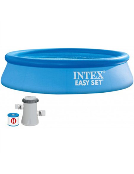 PISCINA HINCHABLE RED. 305x76cm C/DEPU TIPO H 28122NP INTEX
