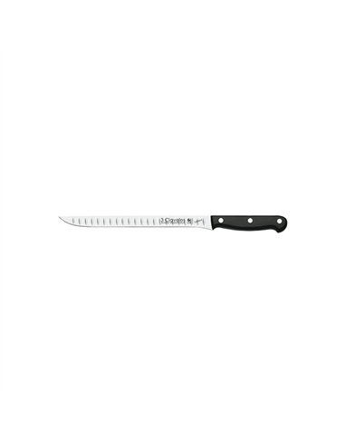 CUCHILLO JAMONERO ALVEOLOS 24cm PROFESIONAL 00947 3 CLAVELES