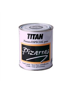 PINTURA PIZARRAS NEGRO 750ml 1801 TITAN