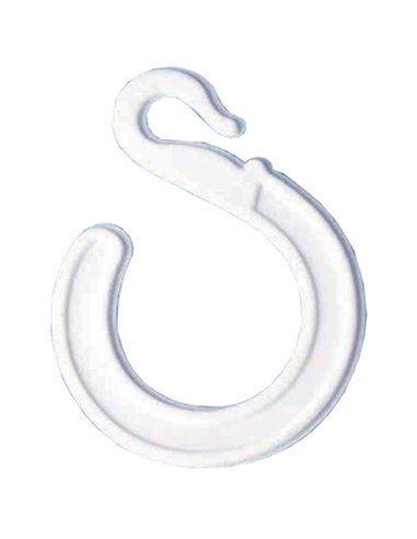 BOLSA 100 ANILLA BAÃ‘O PATO FORMA ESE BLANCA 0230100