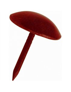 BLISTER 20 TACHUELAS ESMALTADA ROJA 10mm 2