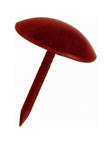 BLISTER 20 TACHUELAS ESMALTADA ROJA 10mm