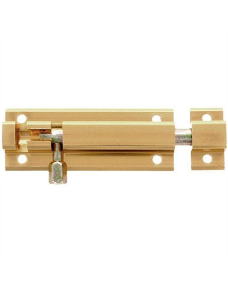 CAJA 20 PASADOR ALUMINIO ORO 100mm MOD. 500 AMIG