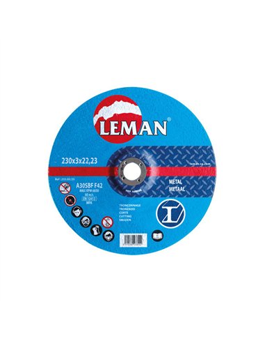 DISCO CORTE ACERO 125x3mm 123.00.25 LEMAN