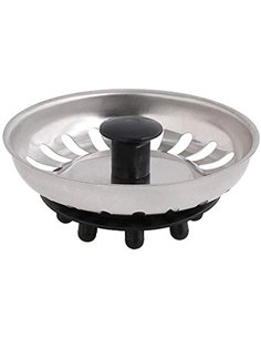 TAPON REJILLA FREGADERO TEKA 79mm INOXIDABLE 8 TETONES 2