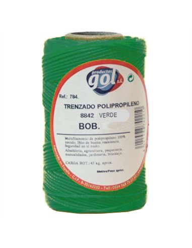 BOBINA 100mt CUERDA ALBAÃ‘IL VERDE 784227