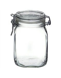 Set 6 tarros hermeticos 750ml fido luminar 2