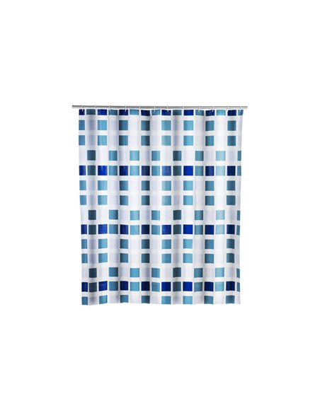 CORTINA BAÃ‘O PVC 180x200cm MOSAIK 19140 WENKO