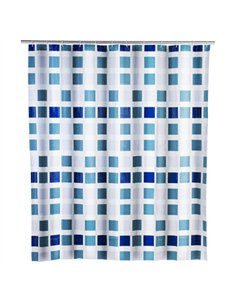 CORTINA BAÑO PVC 180x200cm MOSAIK 19140 WENKO 2