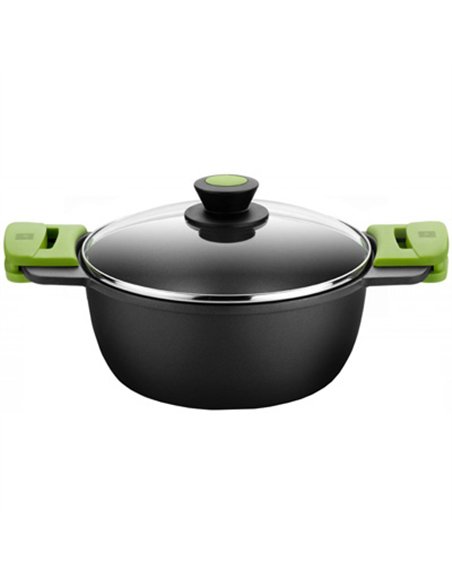 CACEROLA ALTA C/TAPA ALUMINIO FUNDIDO 32cm PRIOR 400332 BRA
