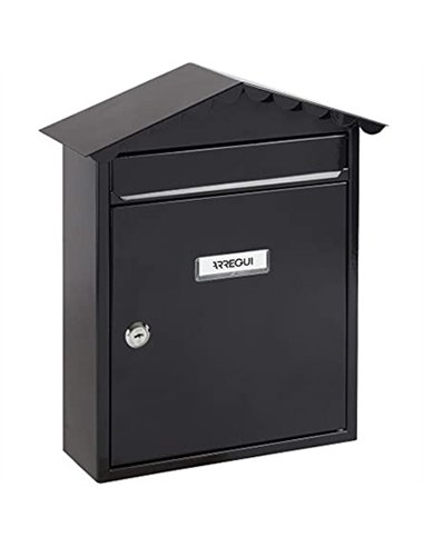 BUZON VISIT NEGRO 26x9x36 ARREGUI